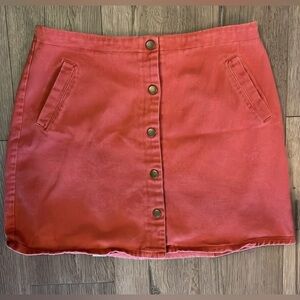 Miami Denim Mini Skirt
